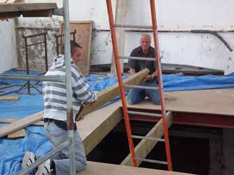 Who put that ladder there.