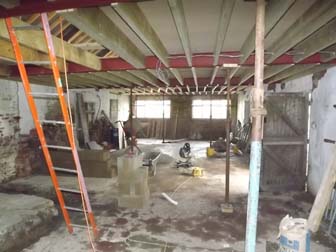 Full length view of lower floor